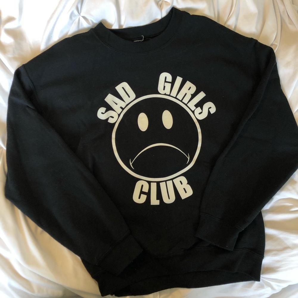 Sad girls club crew neck